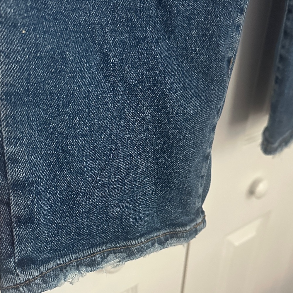 Kensie Dark Blue Straight Leg Jeans - Picture 3 of 7